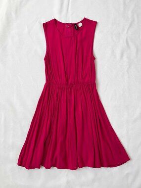 H&M Divided Pink Dress with Back Zipper Women's Size 4